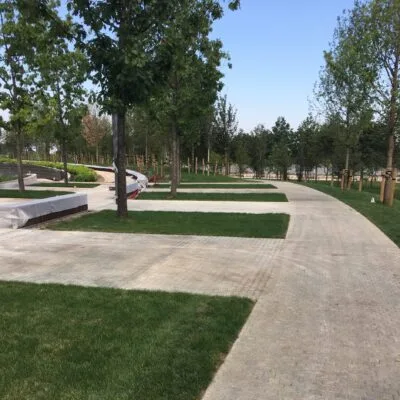 Укладка брусчатки